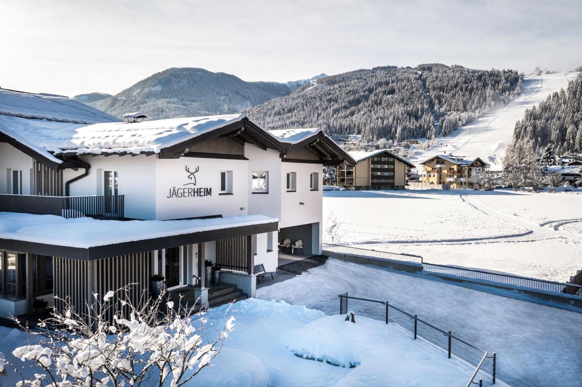 Aparthotel Jaegerheim Flachau Bagian luar foto